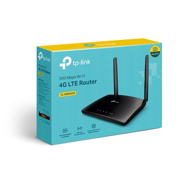 TP-LINK TL-MR6400  300Mbps router, 4G LTE