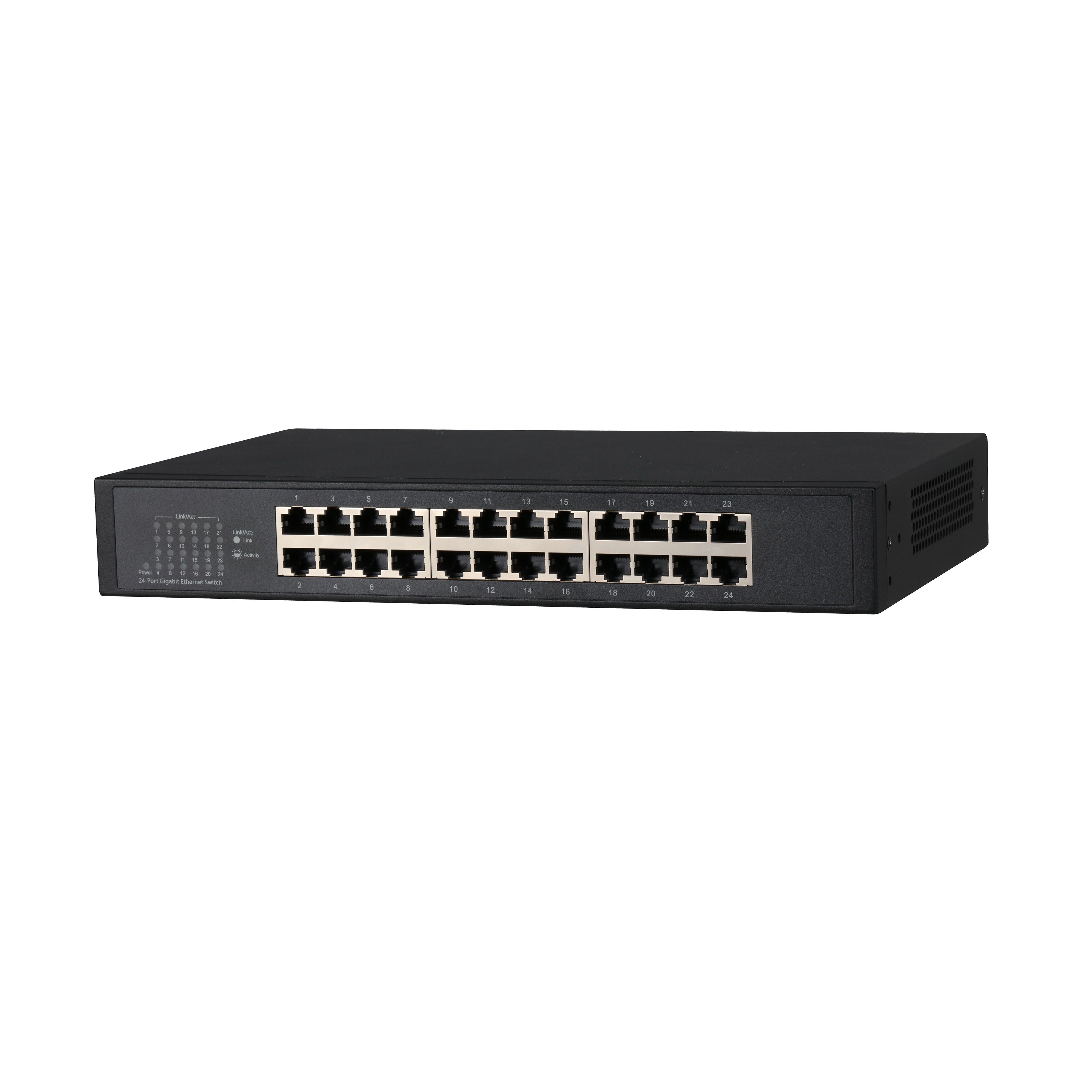 Dahua PFS3024-24GT switch, beltéri, 19" rackbe szerelhető, nem menedzselhető