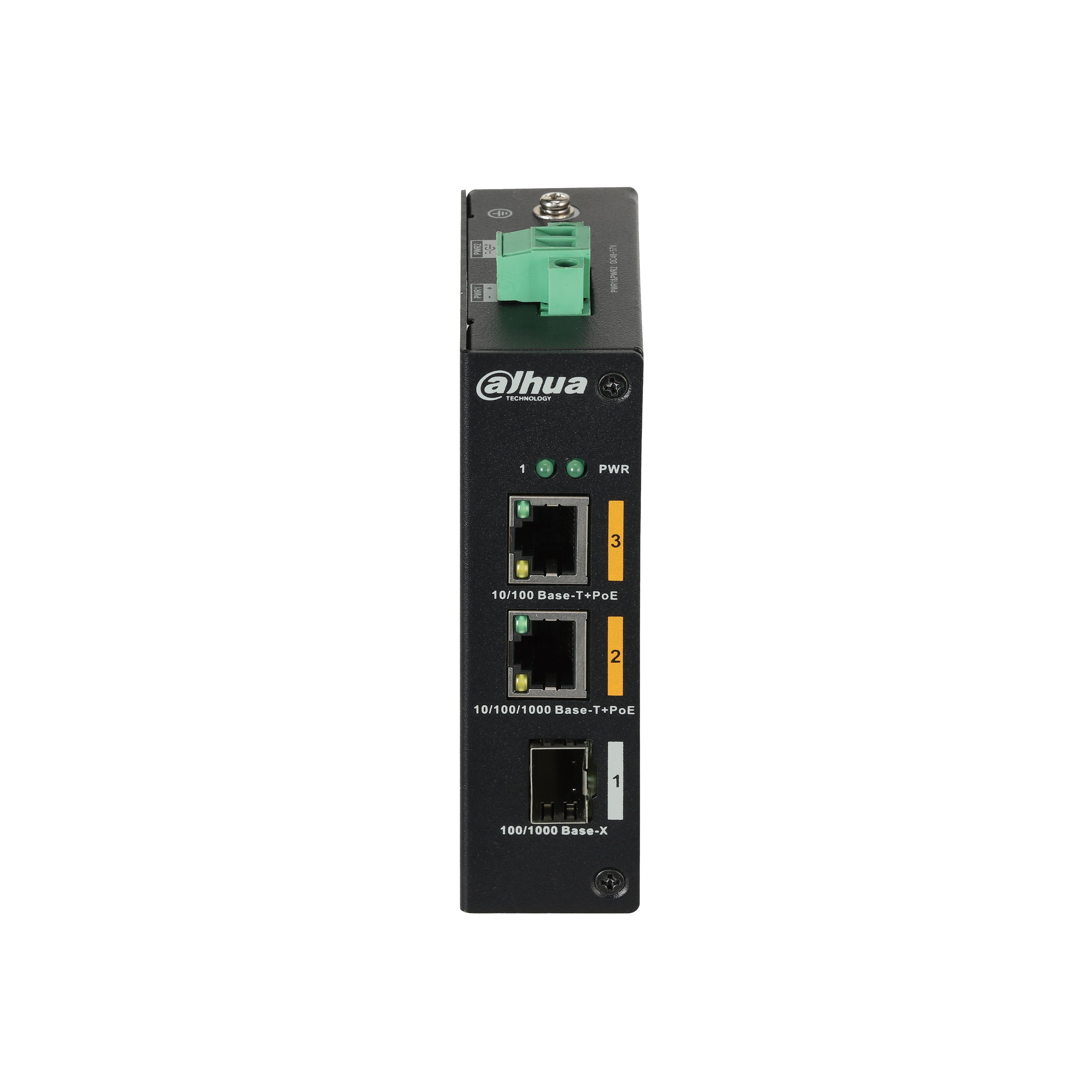 Dahua  PoE switch, kültéri,  nem menedzselhető, PoE port 2 db