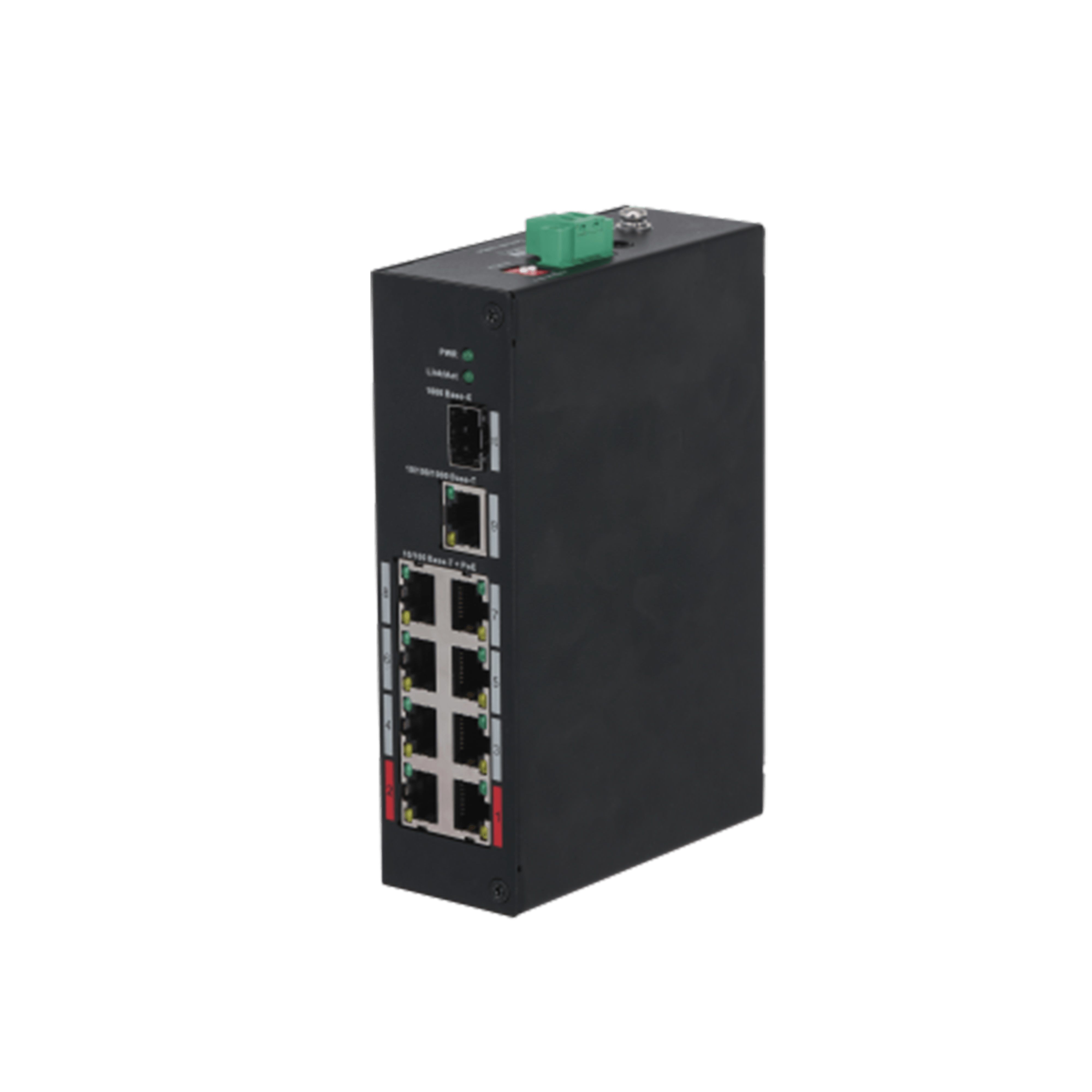 Dahua PoE switch, kültéri,nem menedzselhető, PoE port 8 db