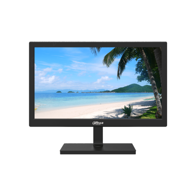 Dahua 18,5" Monitor, 1366x768, 16:9, 60Hz, LED, képernyő méret 18,5", VGA port 1