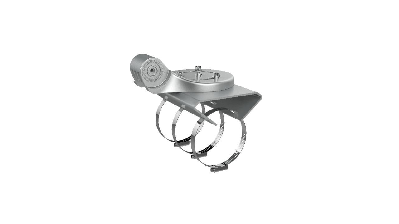 Hikvision DS-2665ZJ-Pole-P oszlop kamerakonzol