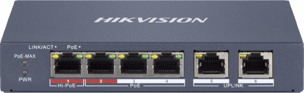 Hikvision DS-3E1106HP-EI PoE switch