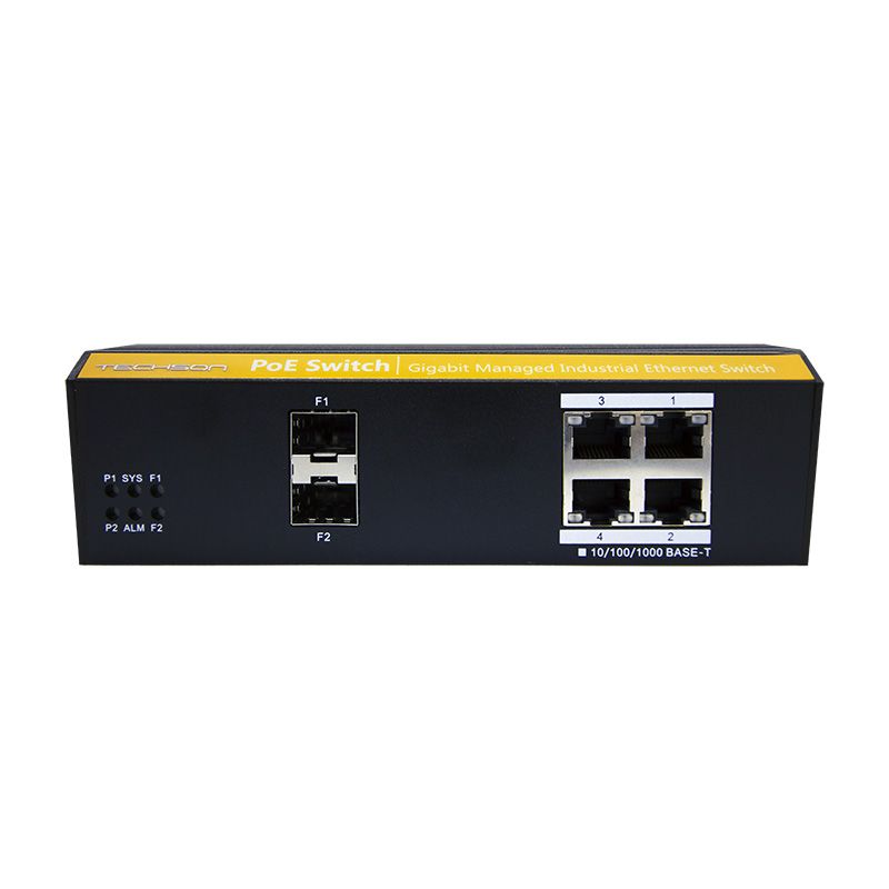 Techson TCS IGP04 2GS 6 portos PoE switch