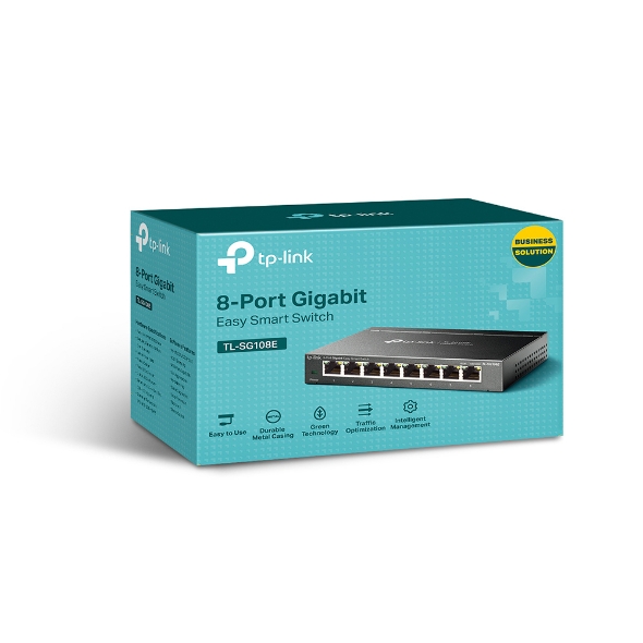 Fémházas, RJ45 port, Gigabit Switch