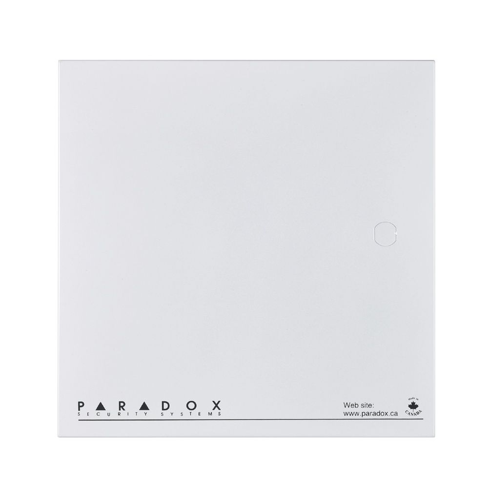 Paradox fém doboz központhoz, Paradoxhoz, 288x302x78mm, fehér