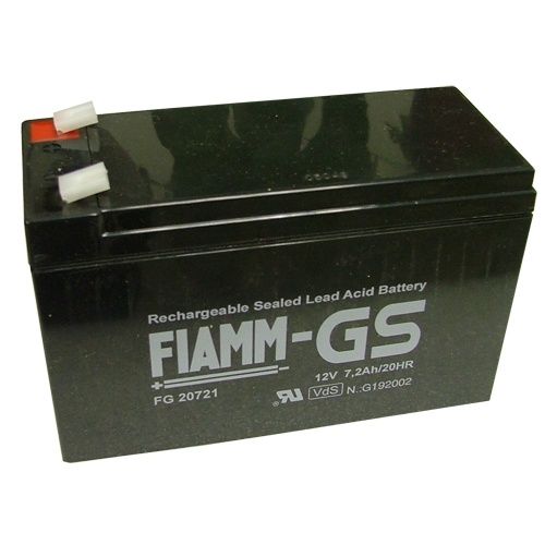 FIAMM akkumulátor 12V /7,2 ah 151mm  x  65mm  x  94mm