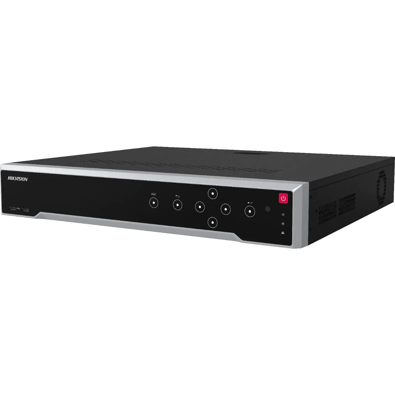 Hikvision 32 csatornás IP NVR, 12 Mpx, H.265,  Arcfelismerés, 4 HDD