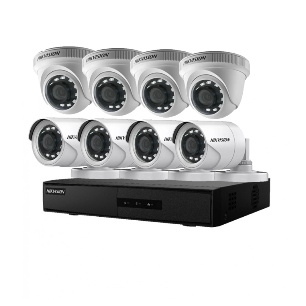 Hikvision DS-J142I/7208HGHI-K1+4+4CAM 8 csatornás Analóg HD rögzítő