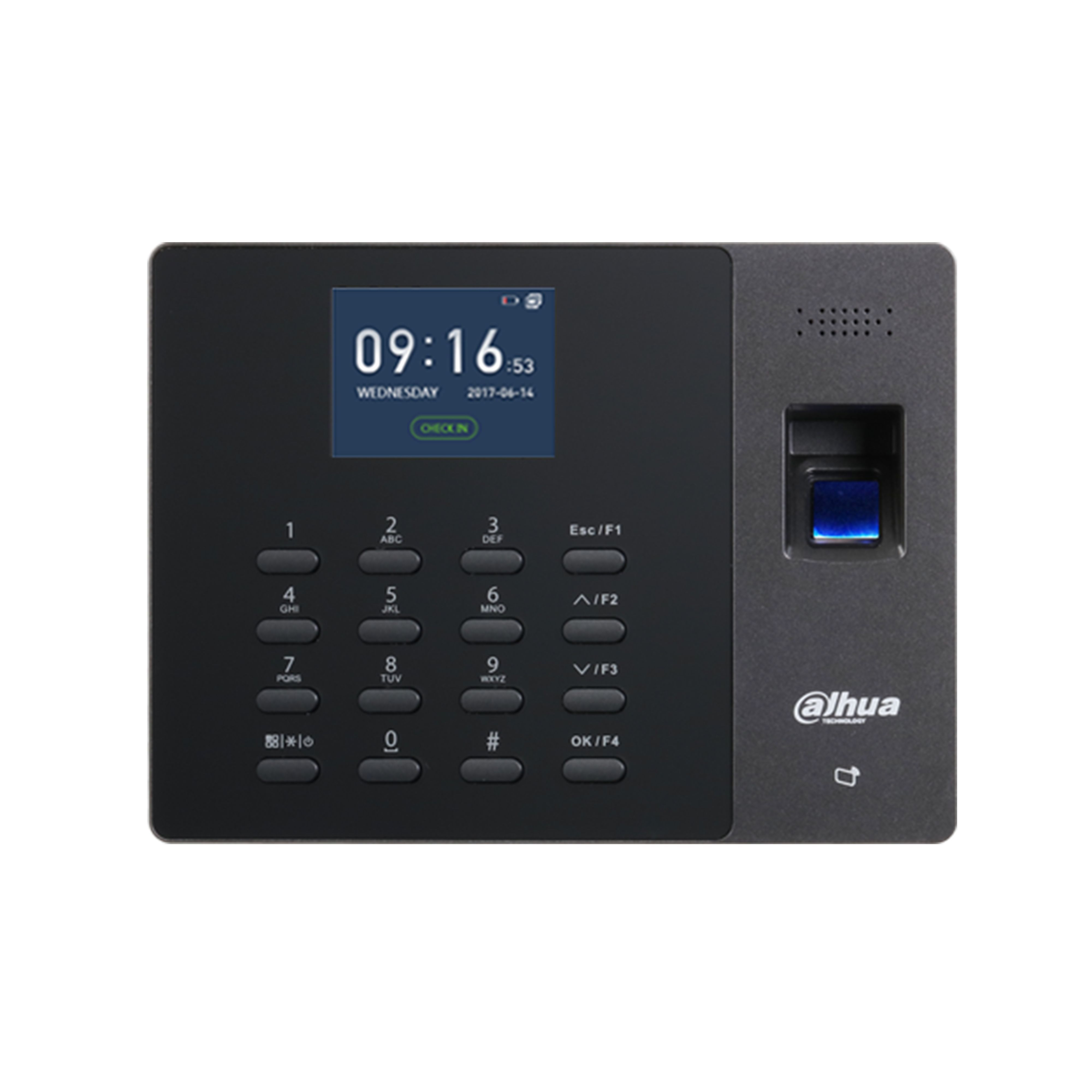ASA1222G-D Dahua, önálló terminál, 125 KHz, EM-ID , ujjlenyomat, kártya, USB, be