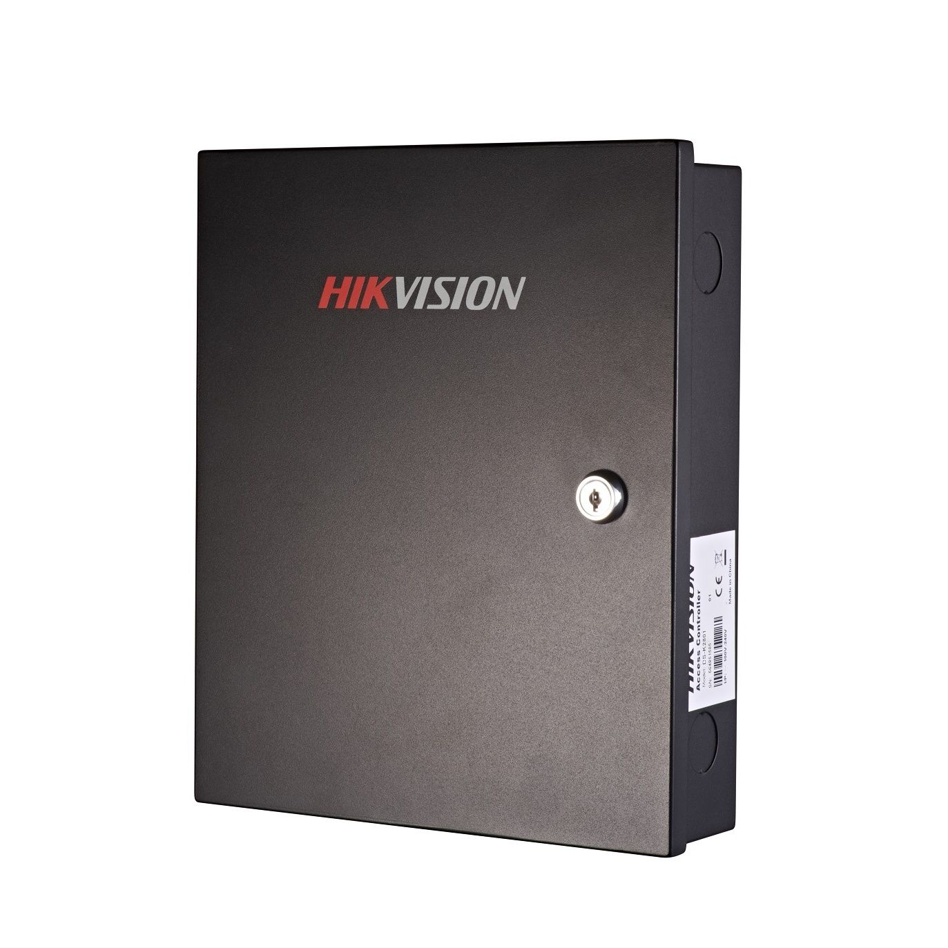 Hikvision, ajtóvezérlő, TCP/IP, Wiegand 26/34 bit, 1 db zár / 1 db riasztás kime