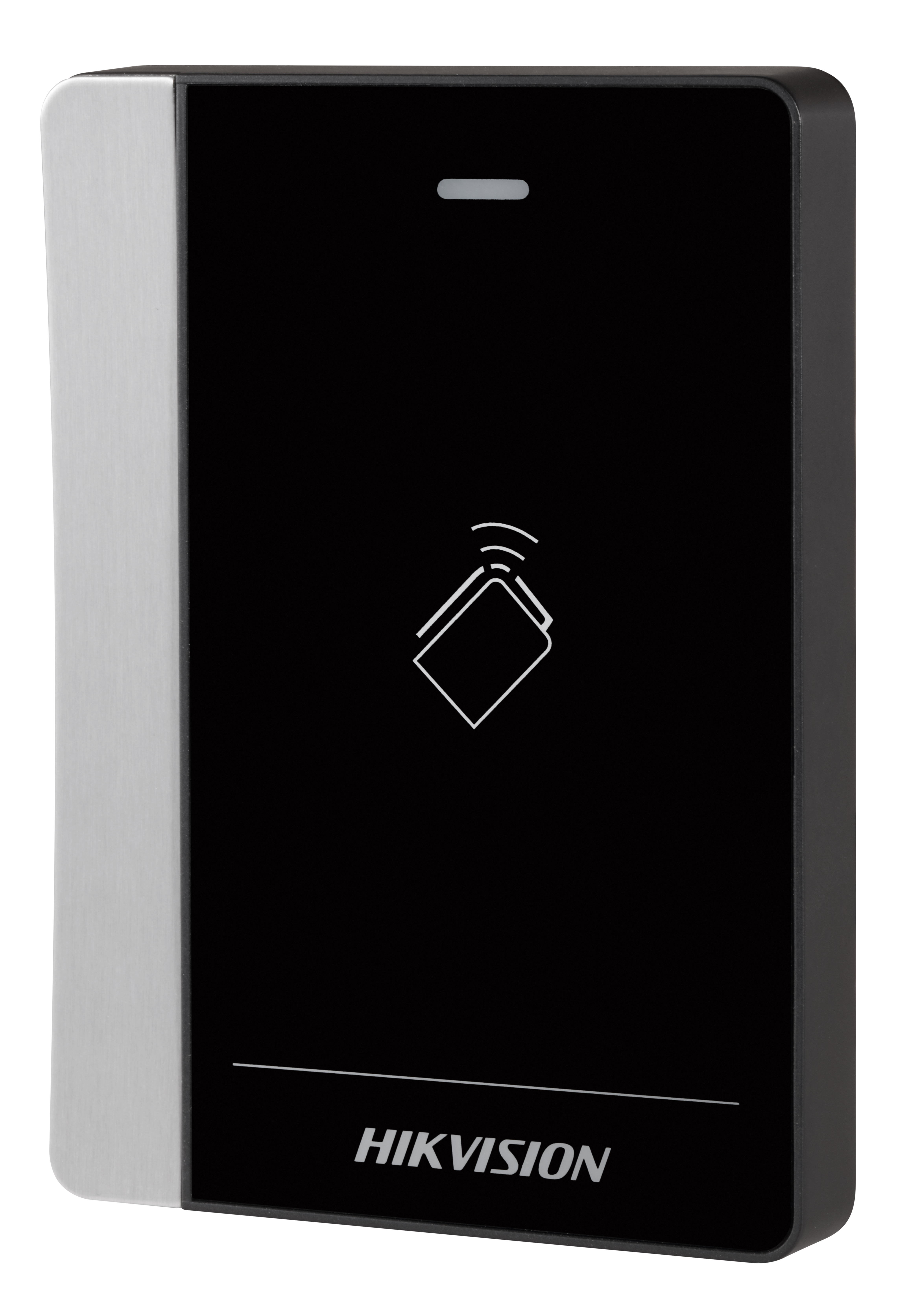 Hikvision, kártyaolvasó, 13,56 MHz, Mifare, Wiegand 26/34 bit, RS-485, kültéri
