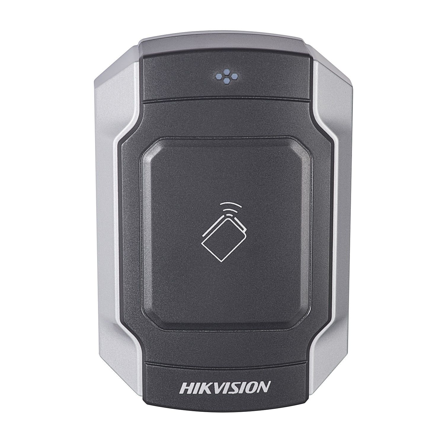 Hikvision, kártyaolvasó, 13,56 MHz, Mifare, Wiegand 26/34 bit, RS-485, kültéri