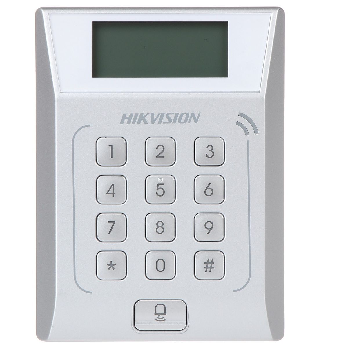 Hikvision, kártyaolvasó, 13,56 MHz, Mifare, Wiegand 26 bit, beltéri