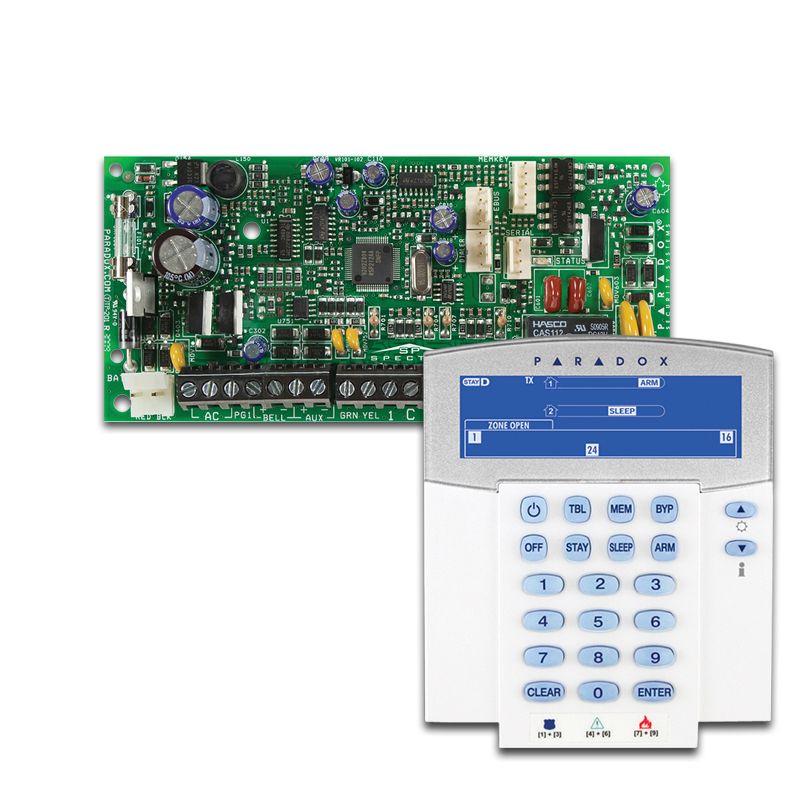 Paradox SP4000, K35 vezetékes központ szett