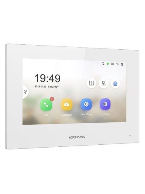 Hikvision DS-KH6320Y-WTE2/White - 2 vezetékes videokaputelefon beltéri egység