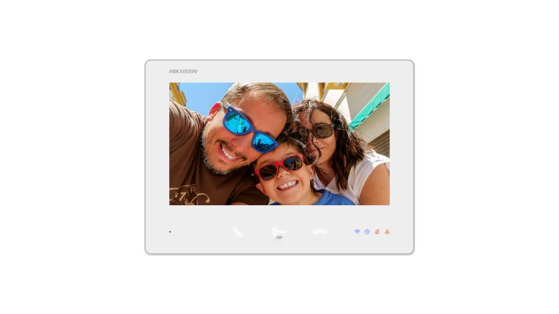 Hikvision DS-KH7300EY-WTE2/White - 2 vezetékes videokaputelefon beltéri egység