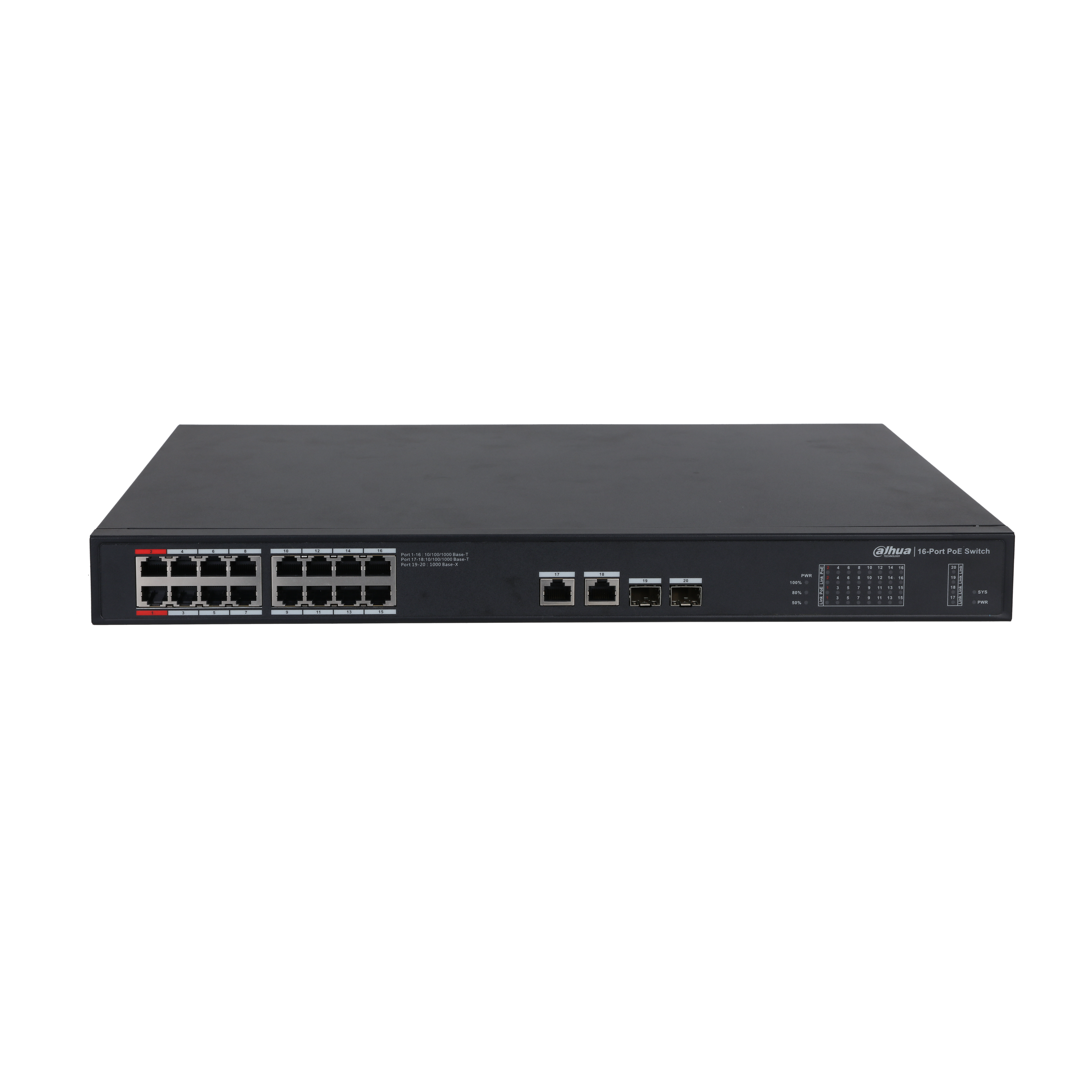 Dahua PFS3220-16GT-240-V2 PoE switch