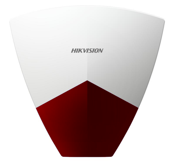 Hikvision DS-PS102XRED - kültéri, vezetékes hang-fényjelző