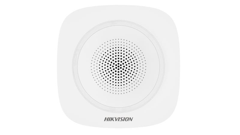 Hikvision DS-PS1-I-WE(B)/RED - kültéri, rádiós hang-fényjelző