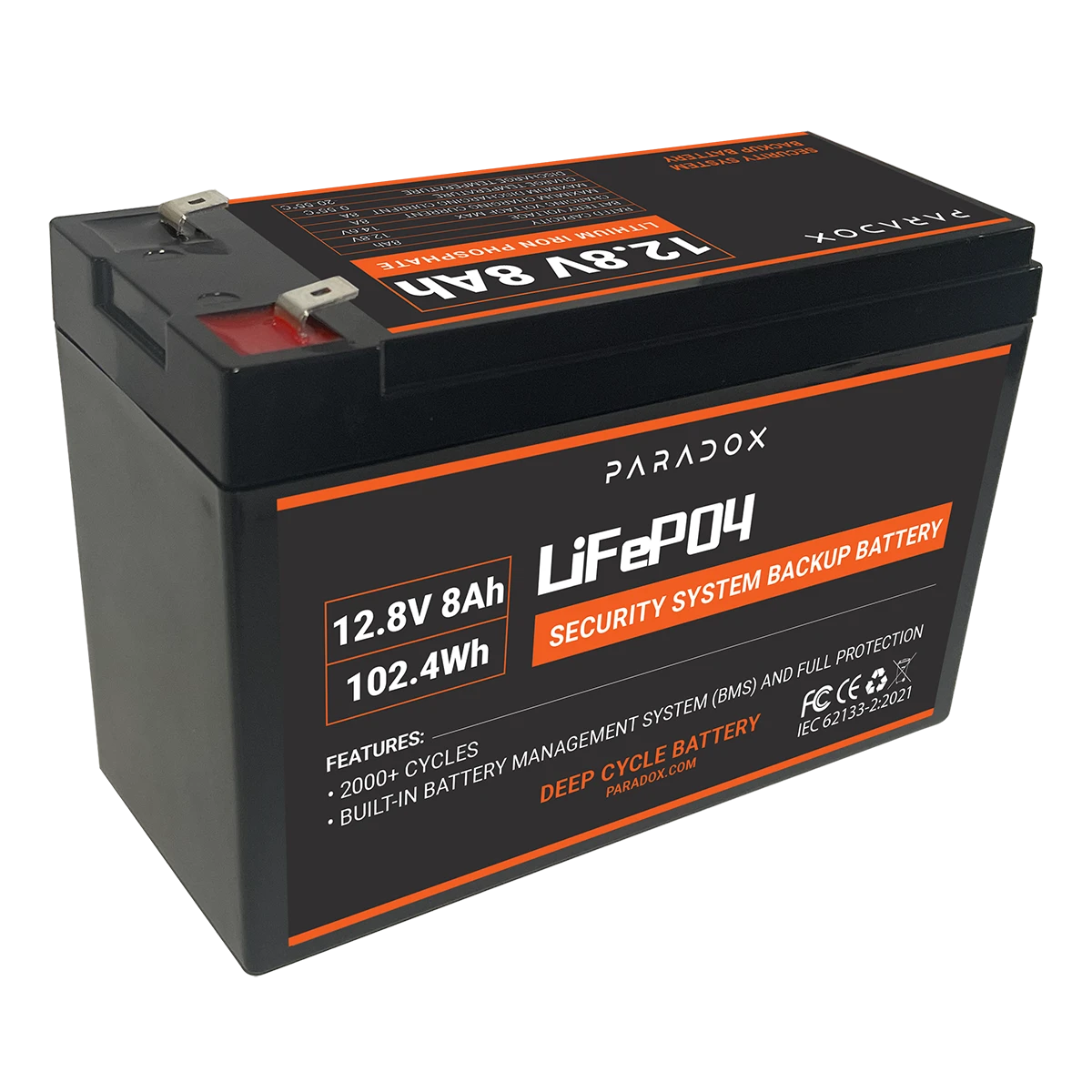 Paradox LiFePO4 8 Ah