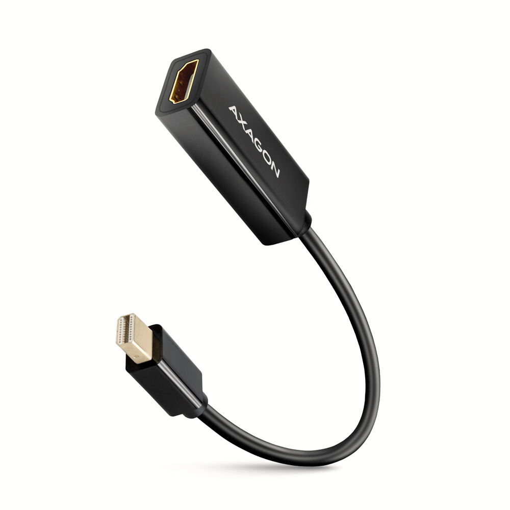 Axagon RVDM-HI14N Mini Displayport - HDMI 1.4 adapter - Csak a készlet erejéig!