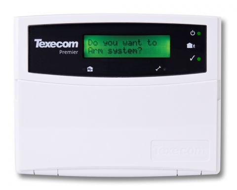 Kezelőegység Texecom Premier LCD - Csak a készlet erejéig!