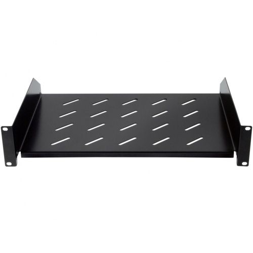 2U magas tálca, 350 mély, 40 kg teherbírás, racktálca, beltéri