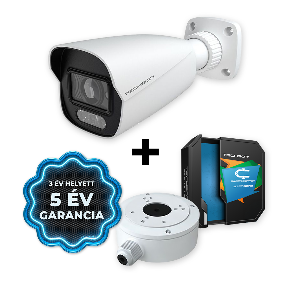 Techson TCI MS6 C006 WI50 AM Z4 /PA + JG + SCSTD1 6 Mpx-es IP kamera Tömszelencé