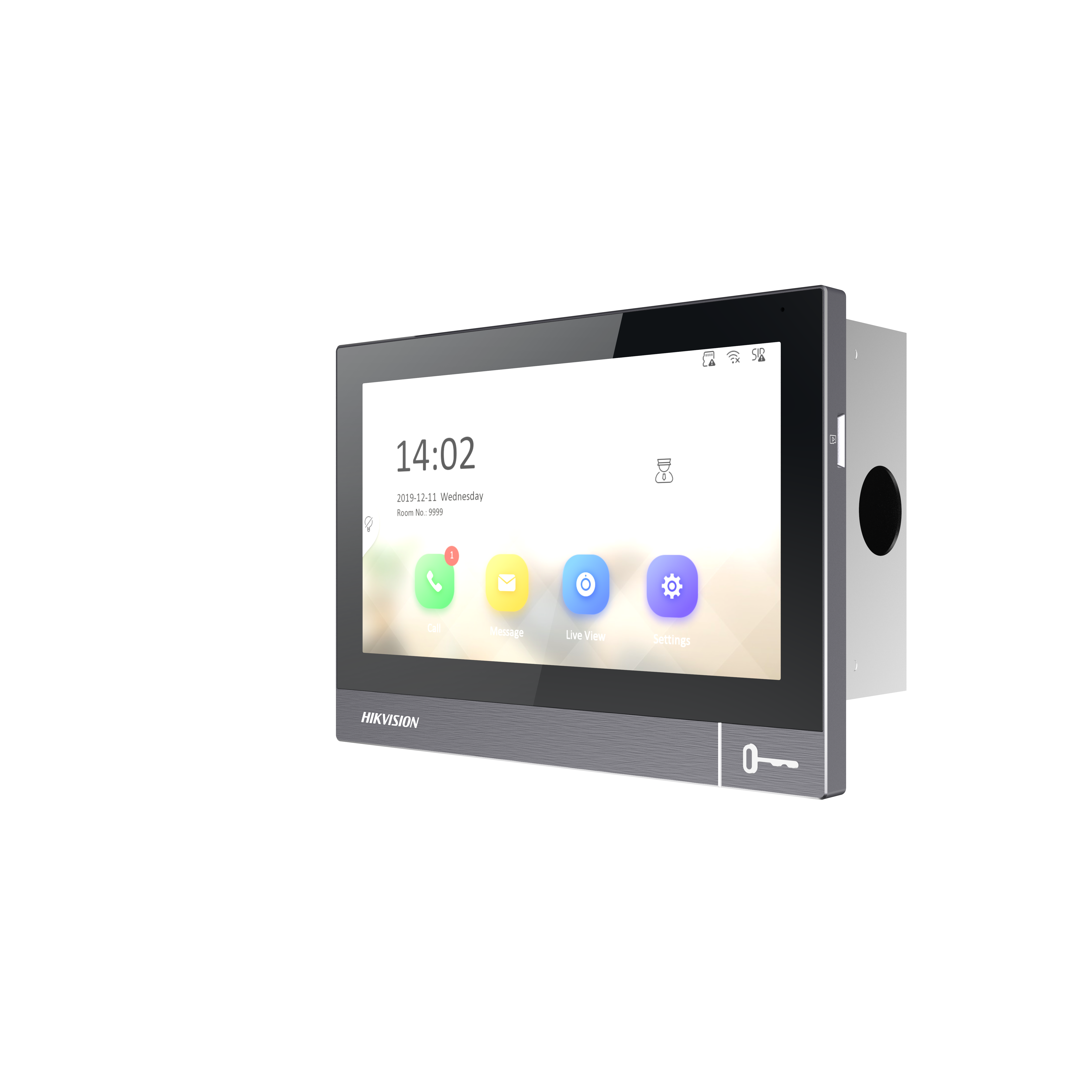 Hikvision DS-KH8380-WTE1/Flush Beltéri Video IP kaputelefon