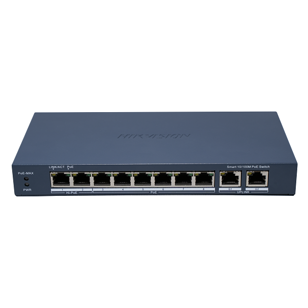 Hikvision DS-3E1310HP-EI(B) smart PoE switch