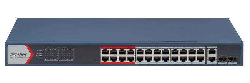 Hikvision DS-3E1326P-EI(B) smart PoE switch