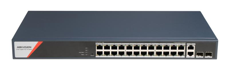 Hikvision DS-3E1528HP-SI-24P2T2F smart PoE switch