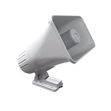 TS-333S tölcséres sziréna 200x120 mm 25/30W, 12Vdc, 125dB, 2 tónusú