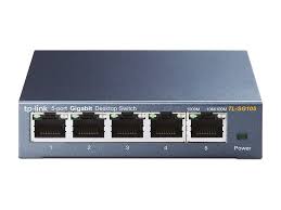TP-Link switch TL-SG105, 5 portos 10/100/1000, beltéri, asztali gigabites switch