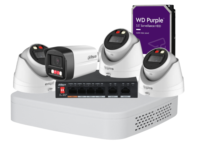 Akciós Dahua 4 kamerás szett