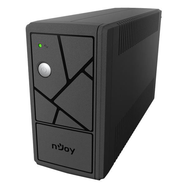 NJOY Szünetmentes 600VA - Keen 600 NO USB  (2 Schuko, line-interaktív,