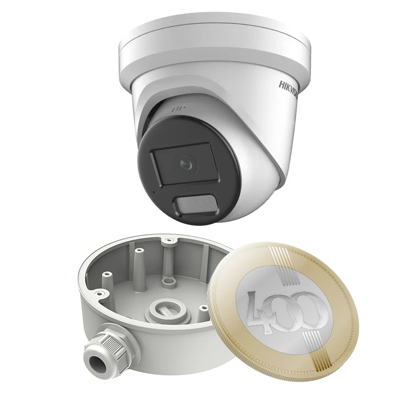 Hikvision DS-2CD2387G2H-LIU(4mm)(eF)+DS-1280ZJ-PT6 8 Mpx-es IP kamera