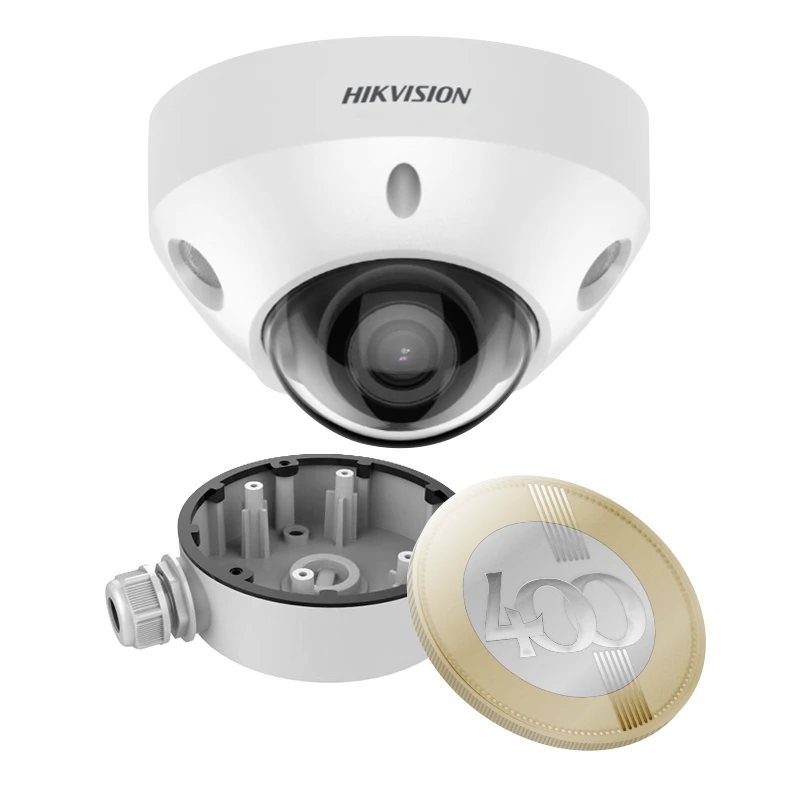 Hikvision DS-2CD2527G2-LS(2.8mm)(C)+DS-1280ZJ-DM46 2 Mpx-es IP kamera