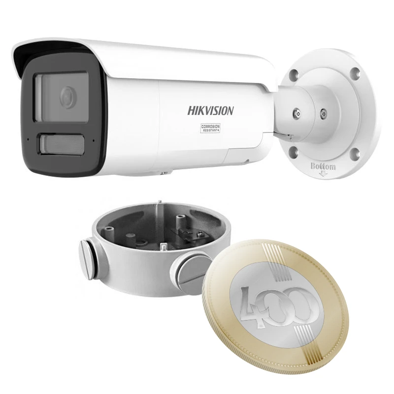 Hikvision DS-2CD2687G3T-LIZSY(2.8-12mm)+DS-1260ZJ 8 Mpx-es IP kamera