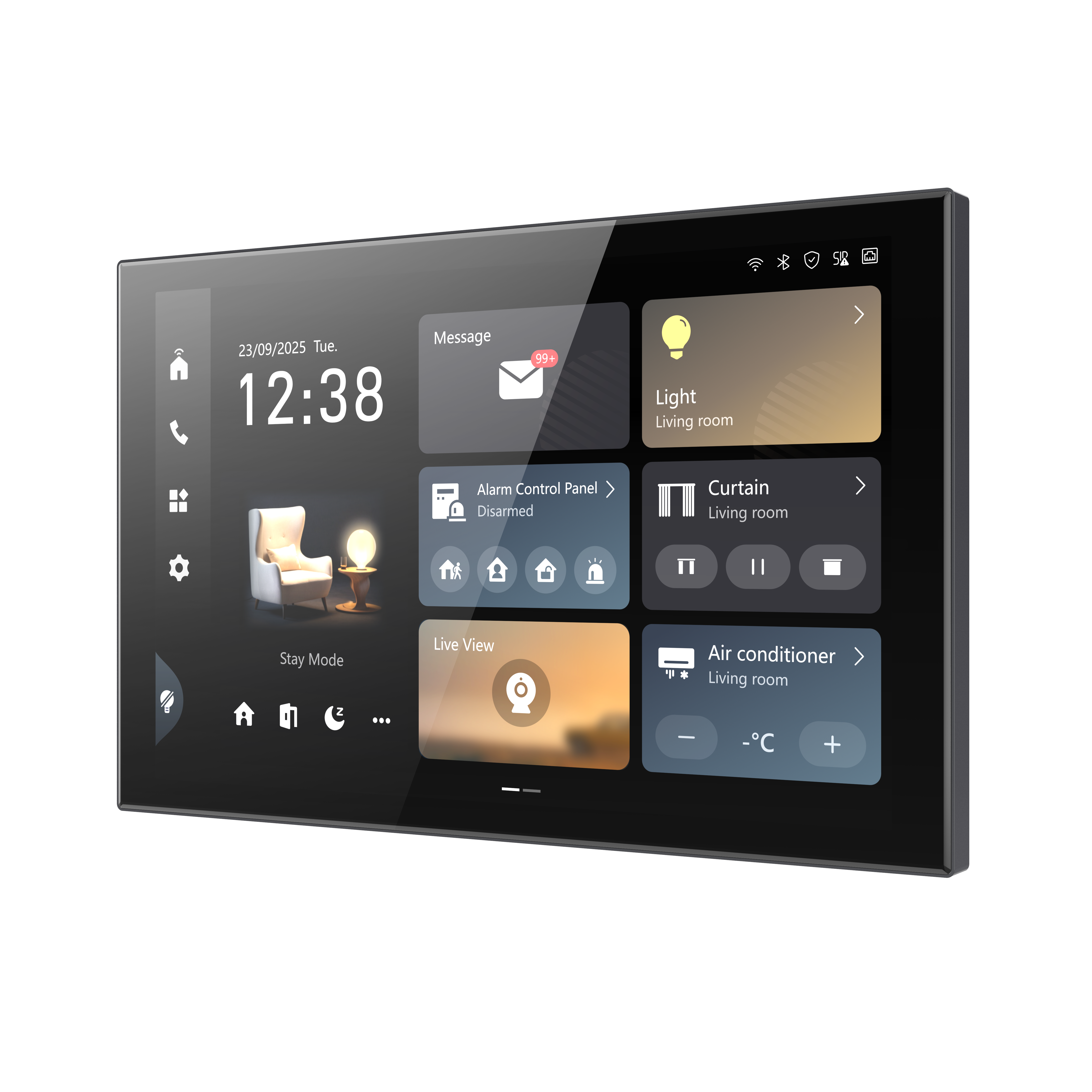 Hikvision DS-KC9570-WTE1/S Beltéri Video IP kaputelefon