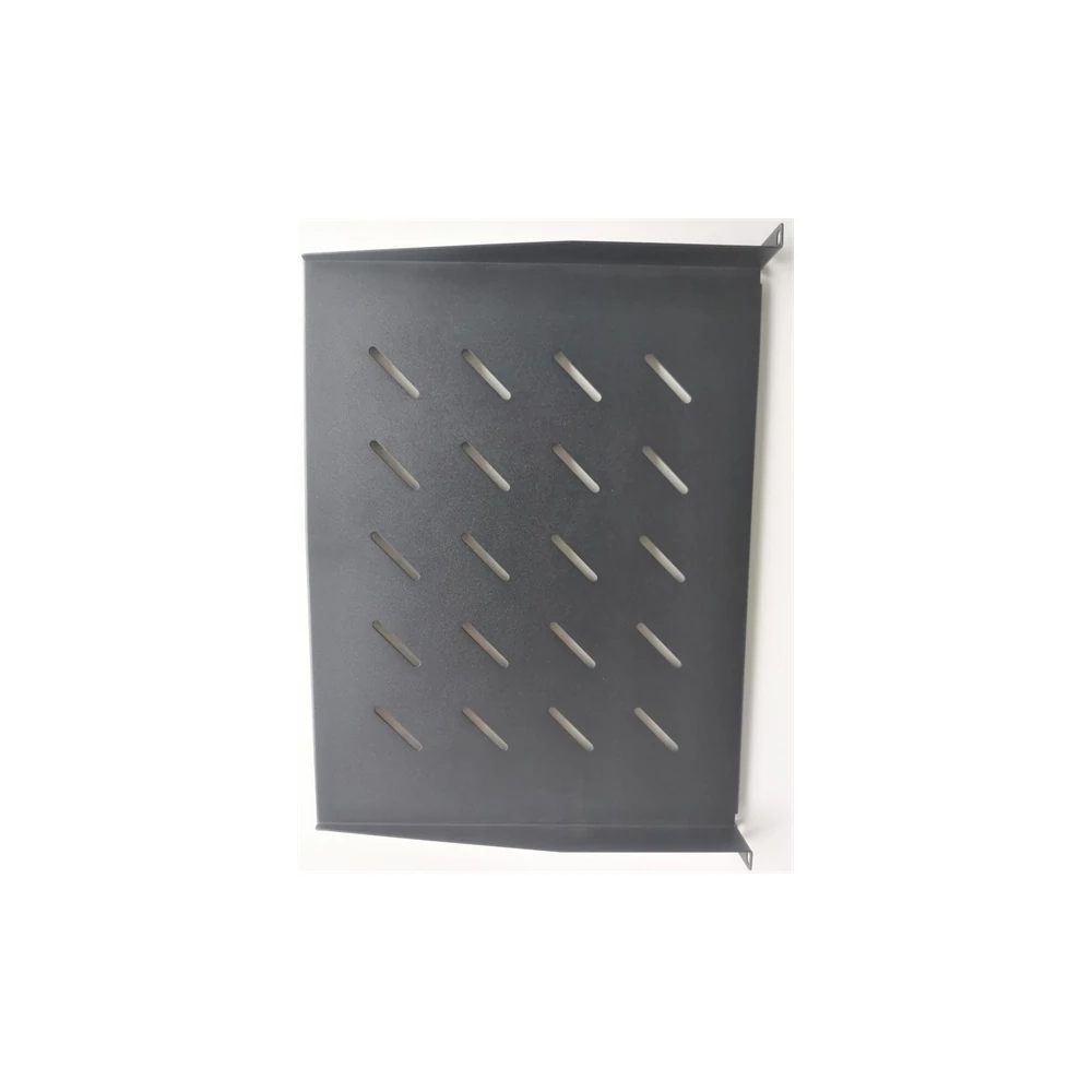 Hikvision DS-XSPB04-S/B Polc, Perforált, 1U, 19"