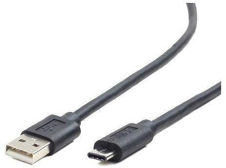 Gembird CCP-USB2-AMCM-6 USB2.0 AM to Type-C cable 1,8m Black