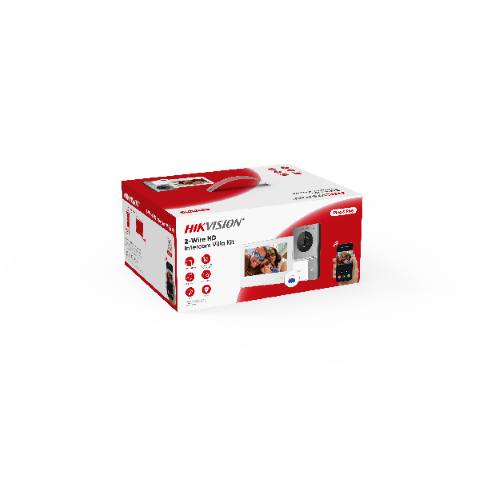 Hikvision DS-KIS707EY - 2-vezetékes egylakásos audio, video kaputelefon szett