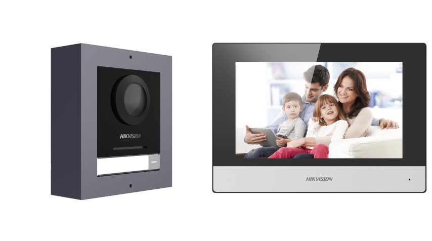 Hikvision DS-KIS602(C) Többlakásos Video IP kaputelefon szett