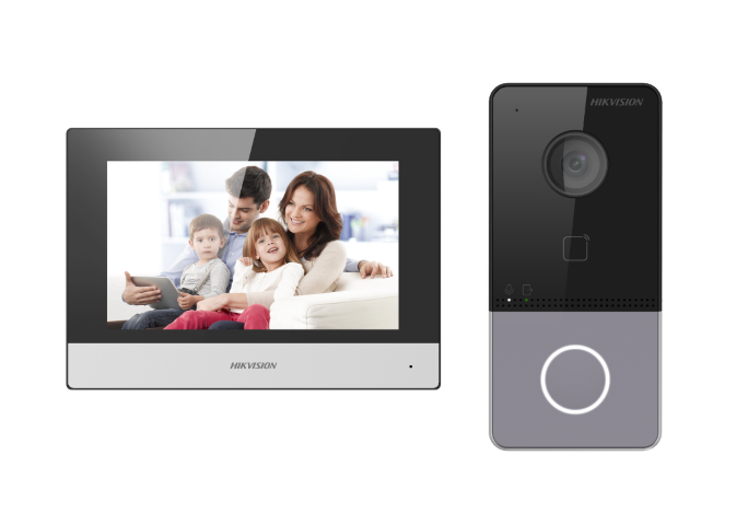 Hikvision DS-KIS603-P(D) Egylakásos Video IP kaputelefon szett