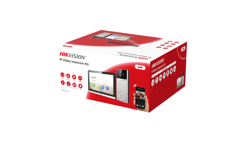Hikvision DS-KIS611-S Egylakásos Video IP kaputelefon szett