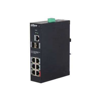 Dahua HS4208-4GT-90 Gigabit PoE+ switch, 8 port
