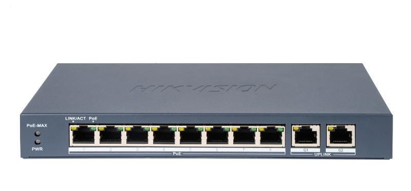 Hikvision DS-3E0310P-E/M(B)  Switch, 10 port