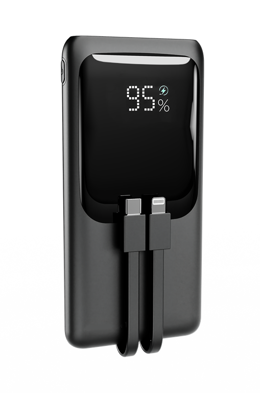 Gembird PB10-PD20-LCD-01 10000mAh PD 20W PowerBank LCD kijelzővel